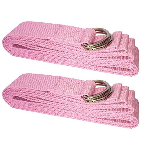 【並行輸入品】PRETYZOOM Pink Yoga Pulling Resistance Band Pull Up Assist Stretの画像