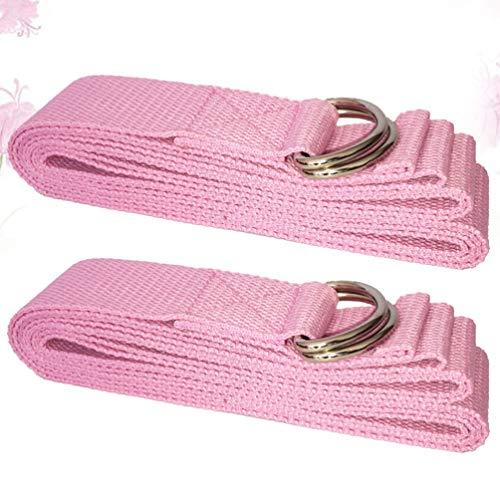 【並行輸入品】PRETYZOOM Pink Yoga Pulling Resistance Band Pull Up Assist Stretの画像
