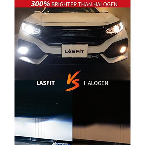 【並行輸入品】LASFIT H10 LEDフォグライト電球 9145 9140 LED電球 5000ルーメン 非常に明るい 6000K クールホ