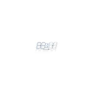 【並行輸入品】3D LEDデジタル時計 9.7イン 明るさ調整 目覚まし時計 壁掛け時計年/月/日の温度表示、ナイトランプ寝室、キッチン、居間な_2