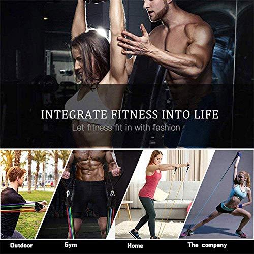 【並行輸入品】WSJYP Resistance Bands Exercise Bands11Pcs Set Expander Yoga Exe_7