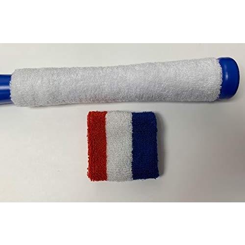 【並行輸入品】WIFFLE〓 ボールとバットセット 限定版ヤンキースチームカラー 公式ブルーバット レッド ホワイト ブルー ボールセット WIの画像