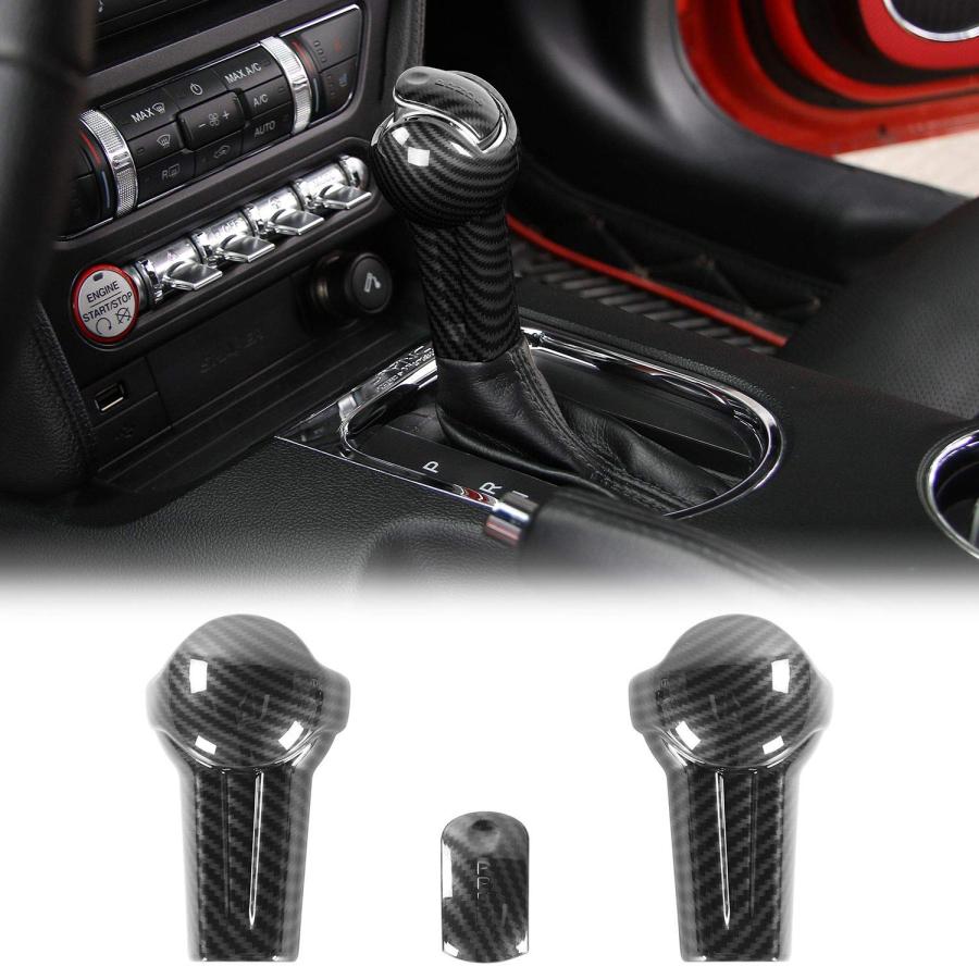 Auto Gear シフトノブカバートリム フォード マスタング 2015 2016 