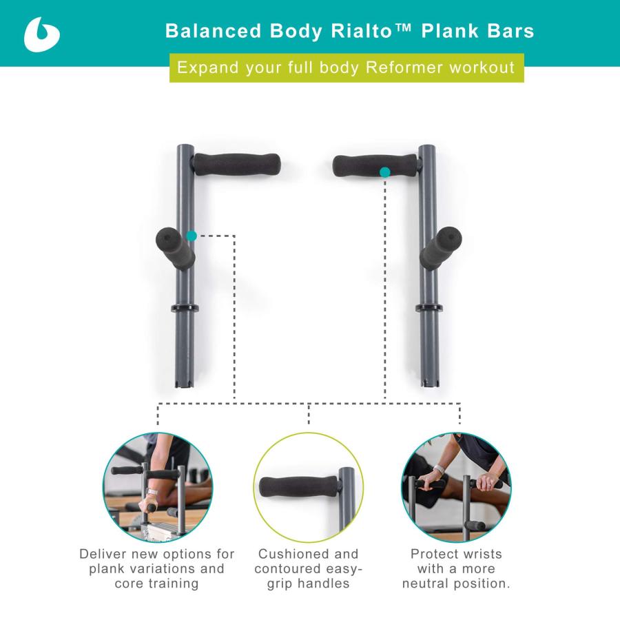 並行輸入品】Balanced Body リアルト 厚板バー ピラティス