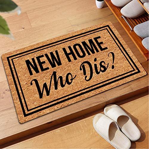 【並行輸入品】MELODADDY Welcome Mat with Rubber Back (18 x 30) inchNew Home Wh_7