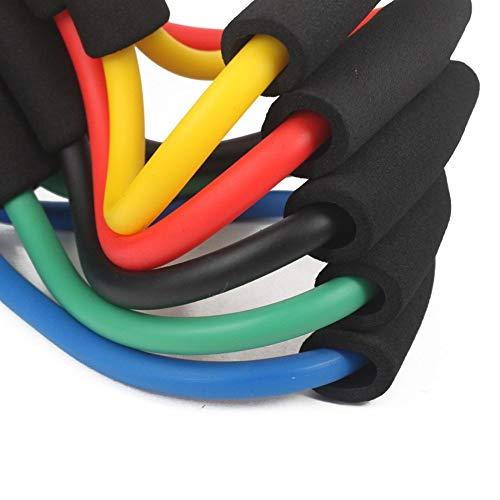 【並行輸入品】Sly Exercise Bands 8 Word Fitness Rope Resistance Bands for Fitnの画像
