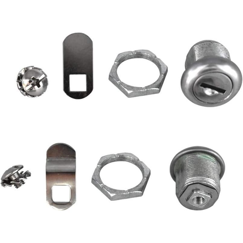 【並行輸入品】キャビネットカムロック2個 同一鍵付きツールボックスロック 5/8インチシリンダー トラックピックアップツールボックス 自動販売機　並行 | ブランド登録なし | 03