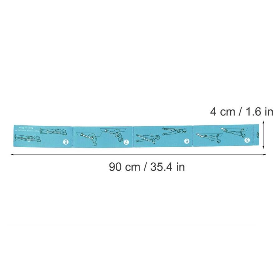 【並行輸入品】Fitness Elastic Band, Resistance Belt Yoga Exercise Accessory foの画像