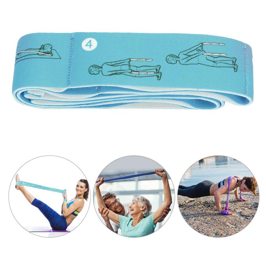 【並行輸入品】Fitness Elastic Band, Resistance Belt Yoga Exercise Accessory foの画像