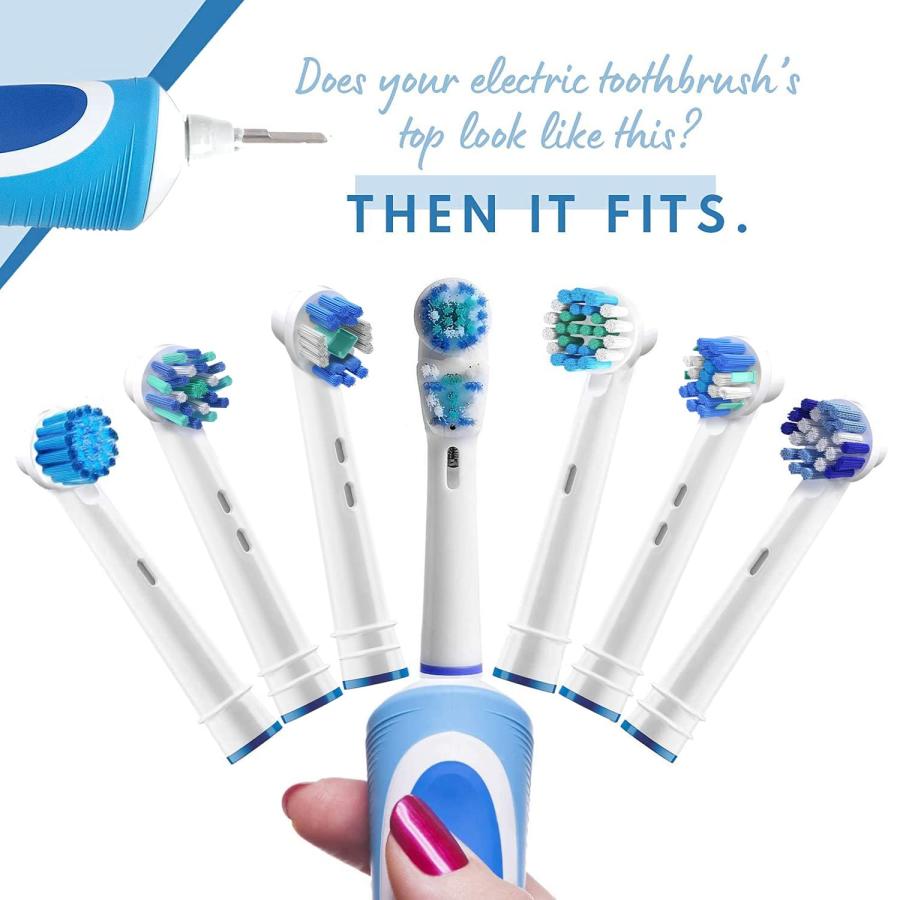 Alayna Replacement Toothbrush Heads for Oral B Braun Electric To 並行輸入品｜import-tabaido｜10