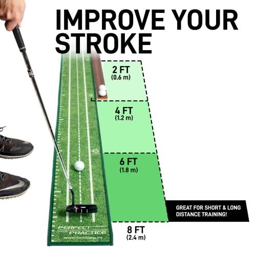 並行輸入品】PERFECT PRACTICE パター練習マット ゴルフ パター