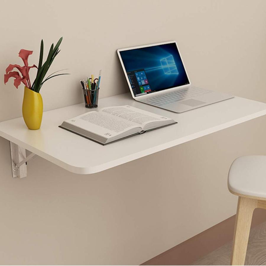 【並行輸入品】Folding Table Wall Mounted Invisible Foldable Table Small Apartm