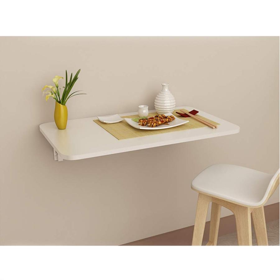 【並行輸入品】Folding Table Wall Mounted Invisible Foldable Table Small Apartm