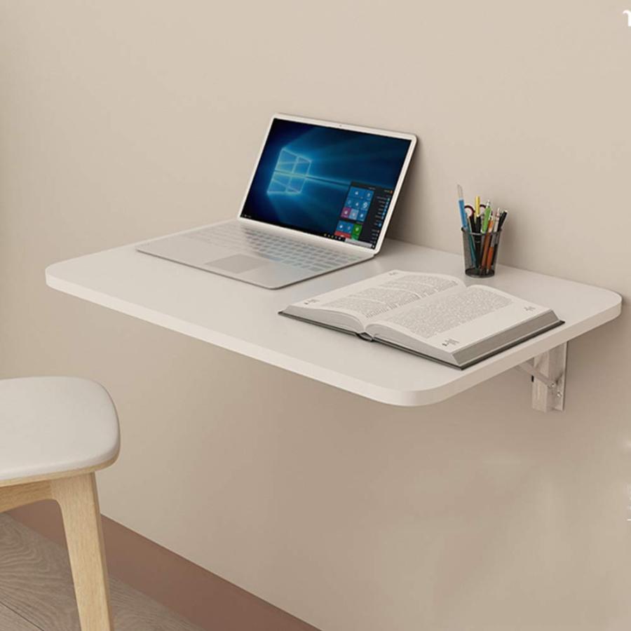 【並行輸入品】Folding Table Wall Mounted Invisible Foldable Table Small Apartm