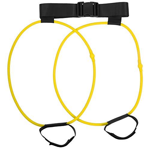 【並行輸入品】Naroote Stretch Elastic Rope Latex Tension Band, Durable Leg Traの画像