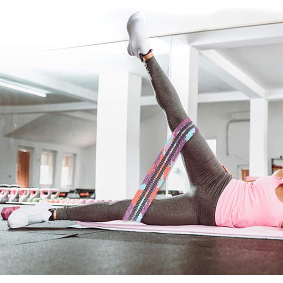 【並行輸入品】NCONCO Elastic Resistance Bands  Hip Exercise Bands for Yoga Trai 並行の画像