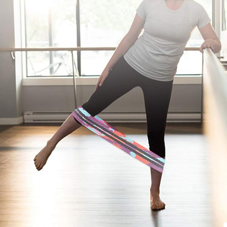 【並行輸入品】NCONCO Elastic Resistance Bands  Hip Exercise Bands for Yoga Trai 並行の画像