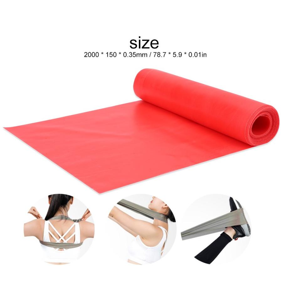 【並行輸入品】Greensen Elastic Proof Band, 2m Professional Exercise Fitness Loの画像