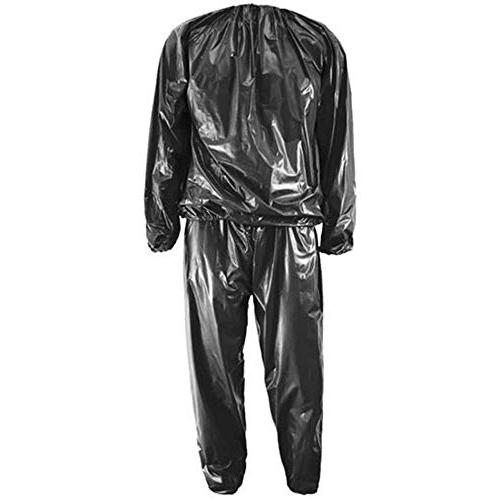 【並行輸入品】XINSHUN スウェットサウナスーツ 減量ジムエクササイズ 男女兼用 XL ブラック XINSHUN Sweat Sauna S_3