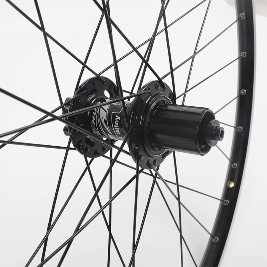 MTB 【並行輸入品】MTB ホイールセット 26インチ ディスク/リム