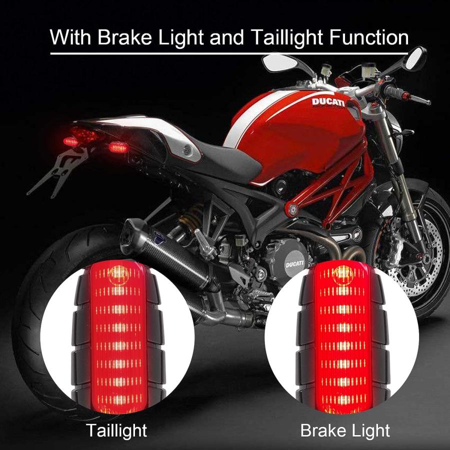 【並行輸入品】Kinstecks [新バージョン] 4個 モーターサイクルインジケーター 流れるウィンカーライト モーターバイクターニングインジ 並行