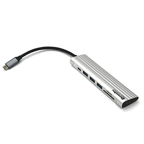 USB C Hub, MacBook Pro Adapter Type C HUB, 6 in 1 USB C to HDMI  並行輸入品｜import-tabaido｜02