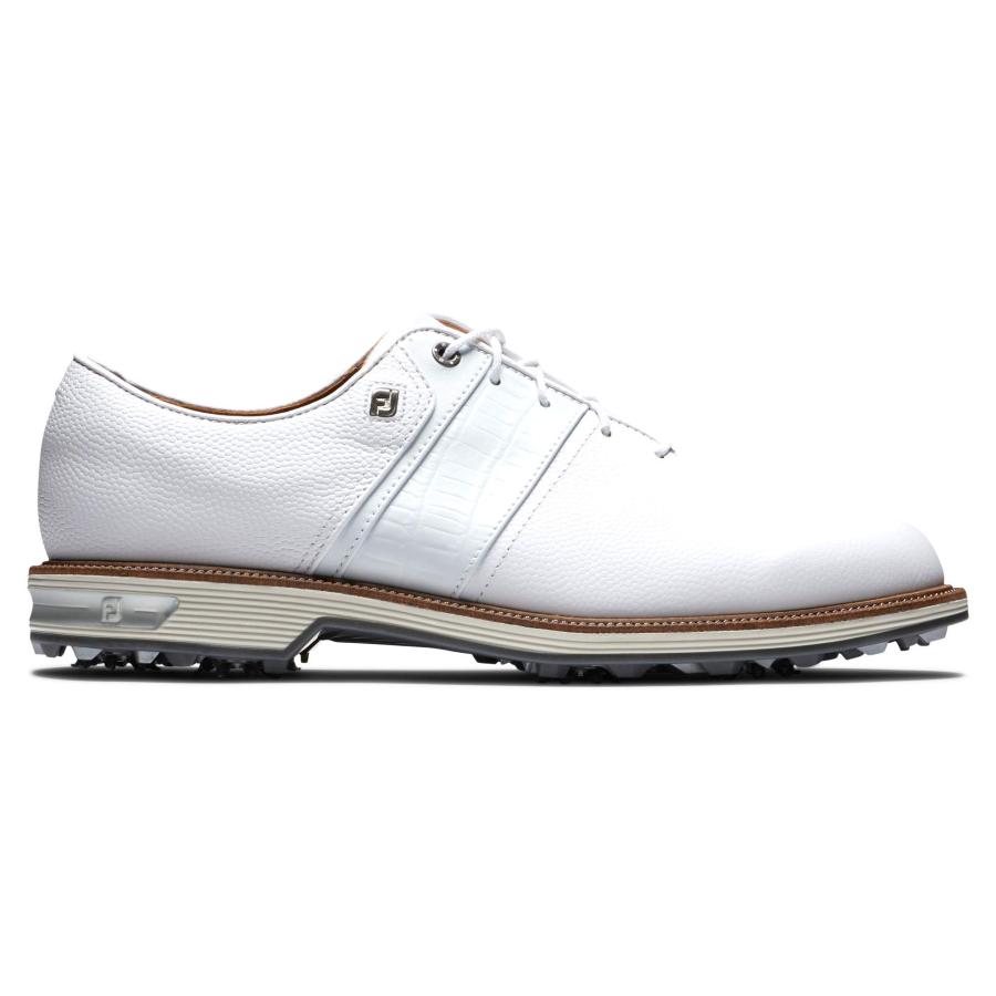 【並行輸入品】FootJoy Men's Premiere Series Packard Golf Shoe, White/White, 10.の画像