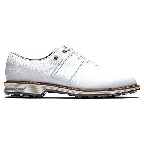 【並行輸入品】FootJoy Men's Premiere Series Packard Golf Shoe, White/White, 10.の画像