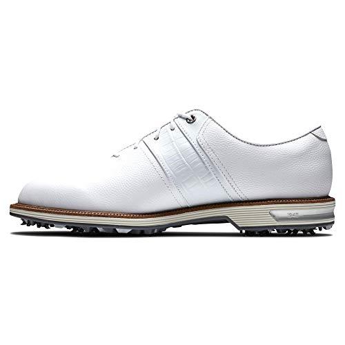 【並行輸入品】FootJoy Men's Premiere Series Packard Golf Shoe, White/White, 10.の画像