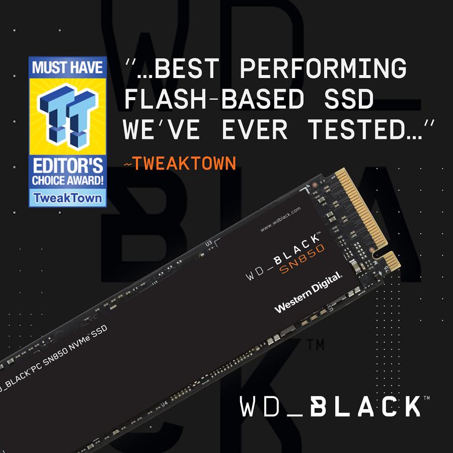 WD_BLACK 500GB SN850 NVMe 内蔵型ゲーミングSSD ソリッドステートドライブ   Gen4 PCIe M. 並行輸入品｜import-tabaido｜04