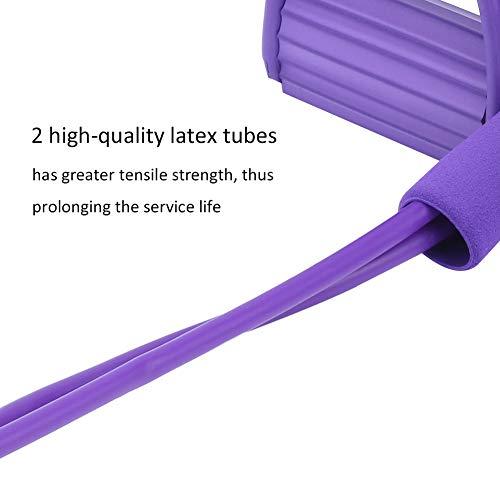 【並行輸入品】2 Tube Foot Pedal Pull Rope Sit up Bodybuilding Expander Elasticの画像