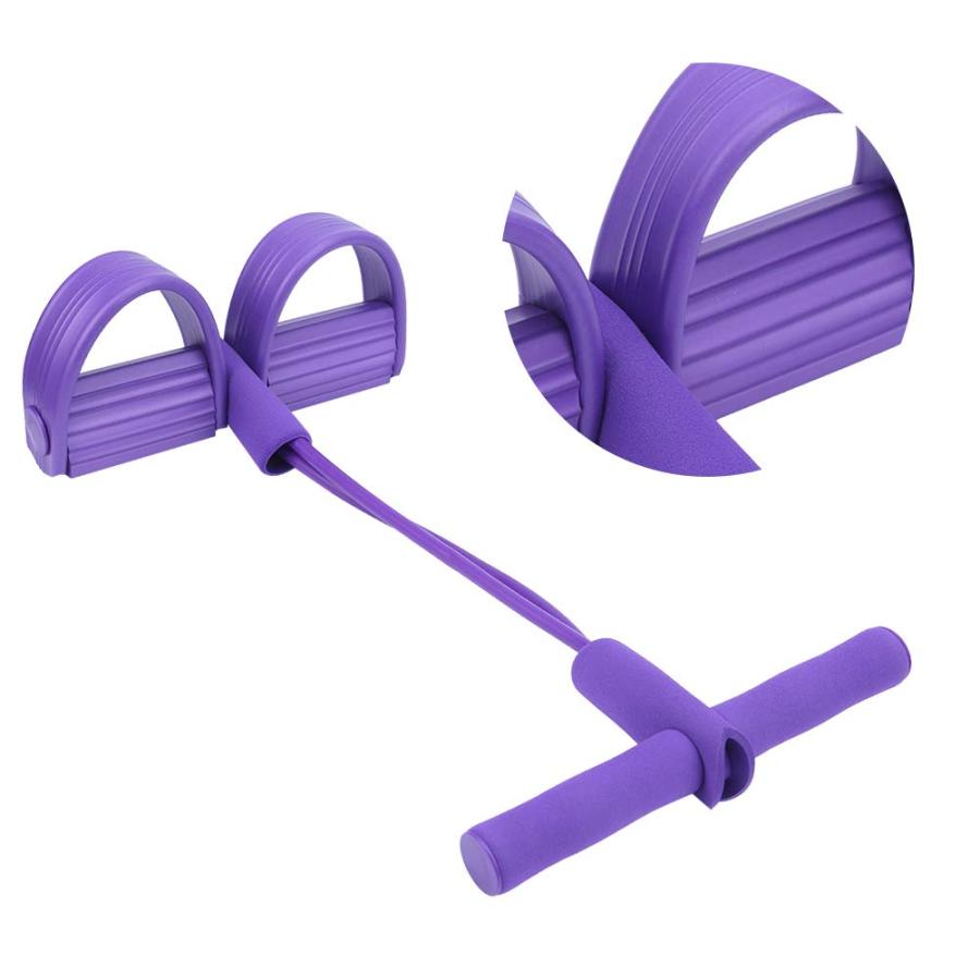 【並行輸入品】2 Tube Foot Pedal Pull Rope Sit up Bodybuilding Expander Elasticの画像