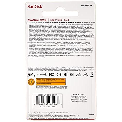 SDSDUNR 064G GN3IN 海外リテール SanDisk 64GB Ultra SDXC UHS I Memory Ca 並行輸入品｜import-tabaido｜05