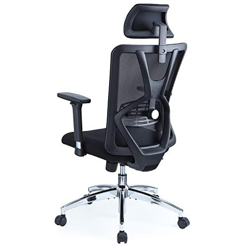 並行輸入品】Ticova Ergonomic Office Chair High Back Desk with