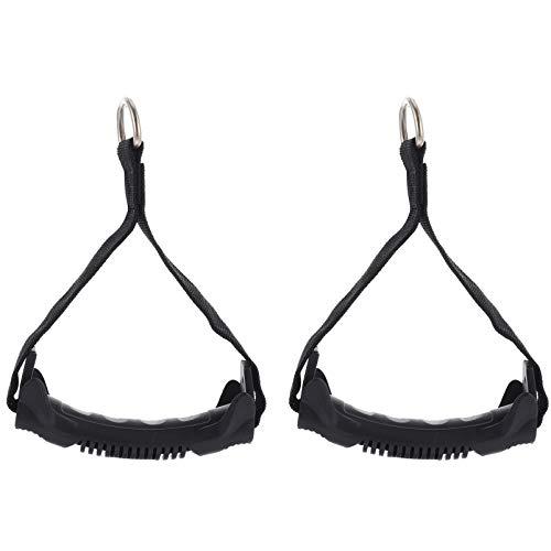 【並行輸入品】WINOMO 1 Pair Resistance Band Handles Cable Band Handles Pulleyの画像