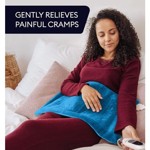 【並行輸入品】GENIANI Extra Large Electric Heating Pad for Back Pain and Crampの画像