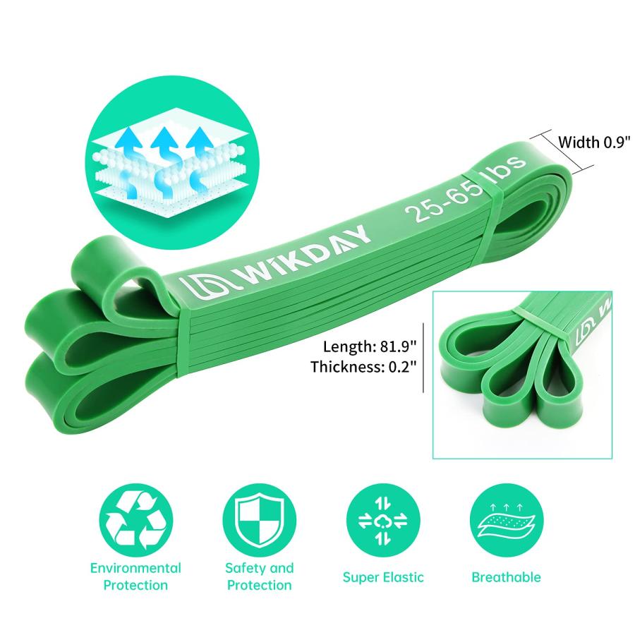 【並行輸入品】WIKDAY Resistance Bands, Pull Up Bands, Workout Bands for Exerciの画像