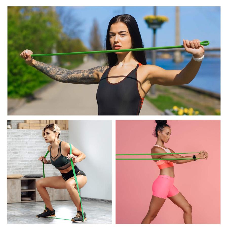 【並行輸入品】WIKDAY Resistance Bands, Pull Up Bands, Workout Bands for Exerciの画像