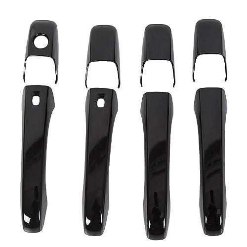 芸能人愛用 KUAFU Door Handle Covers Compatible with 2011 2020 Jeep Grand Ch 並行輸入品