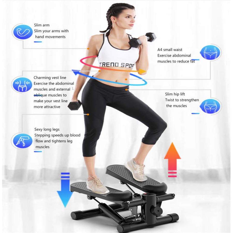YUANP Stepper Exercise Machine,Exercise Machines Cross Trainer E 並行輸入品｜import-tabaido｜07