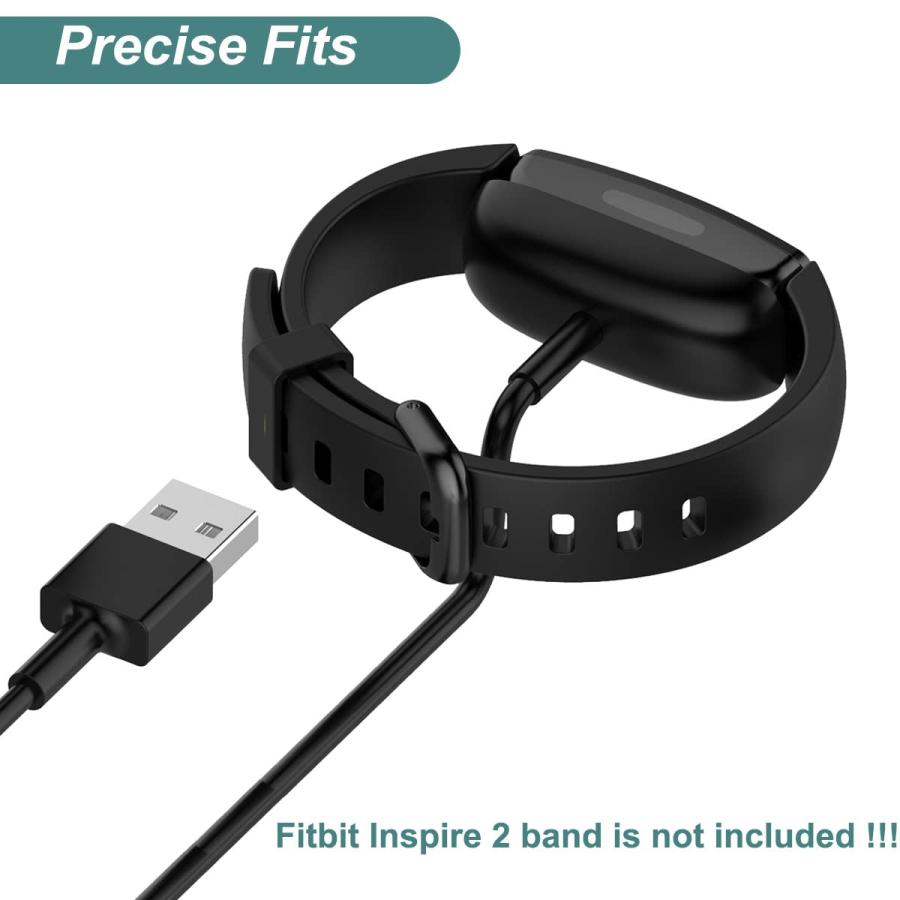 Kissmart Fitbit Inspire 2フィットネストラッカー用充電器 交換用充電ケーブルコードアクセサリー Fitbi 並行輸入品｜import-tabaido｜07