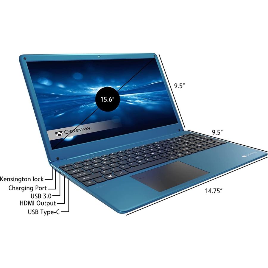 Gateway 15.6" Ultra Slim Notebook, FHD, Intel Core i3 1115G4, Du 並行輸入品｜import-tabaido｜07