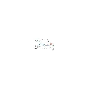 【並行輸入品】Family Inspirational Quotes Vinyl Wall Decal Stickers Live Every