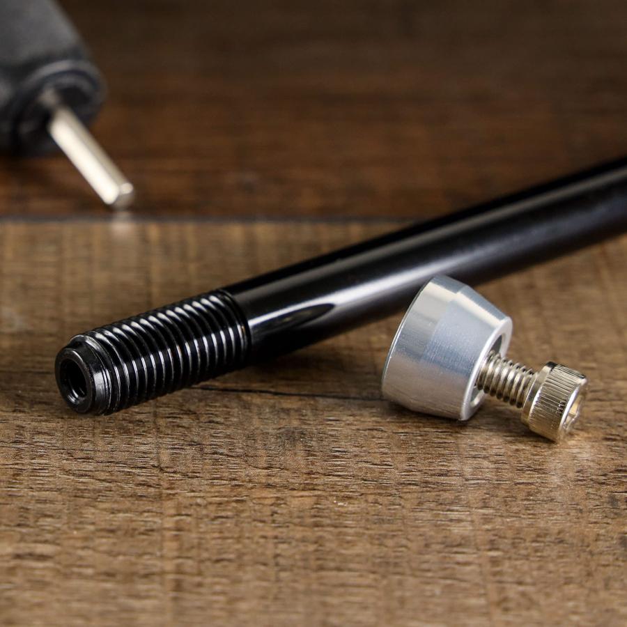 【並行輸入品】CyclingDeal トレーナースルーアクスル   自転車自転車12mm リアホイールスキュワー 屋内用   長さ166mmから_9