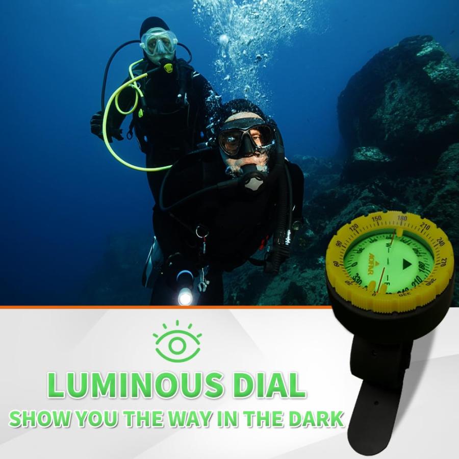 【並行輸入品】AOFAR ダイブコンパス AF Q60A 防水 耐久性 コンパクト リストストラップタイプ コンパス セーリング ダイビング リ | ブランド登録なし | 05