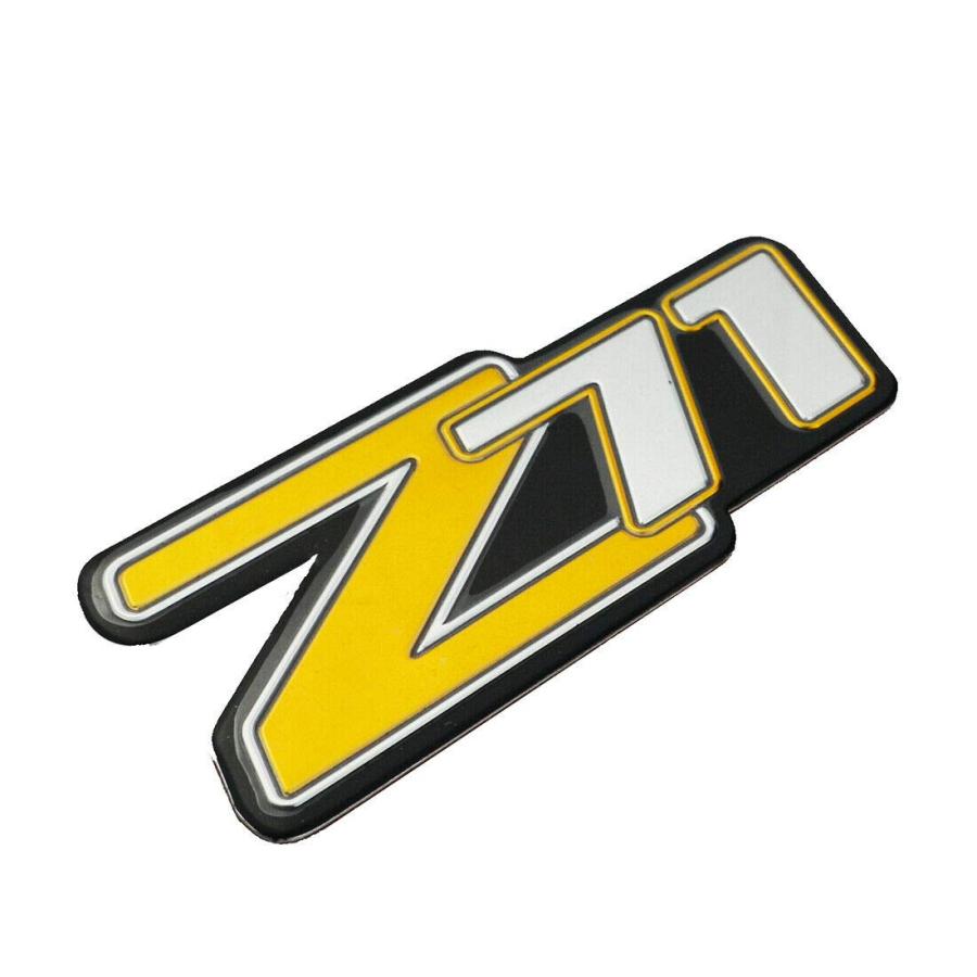 【並行輸入品】ペア Z71 エンブレム カスタム インストール パーツ リフトゲート サイド クォーターパネル シボレー タホ & サバーバン_6