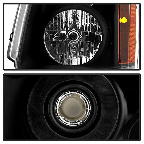 【並行輸入品】ACANII   2007 2014 GMC Yukon XL 1500 2500 デナリブラックヘッドライトアセンブリペアセットの画像