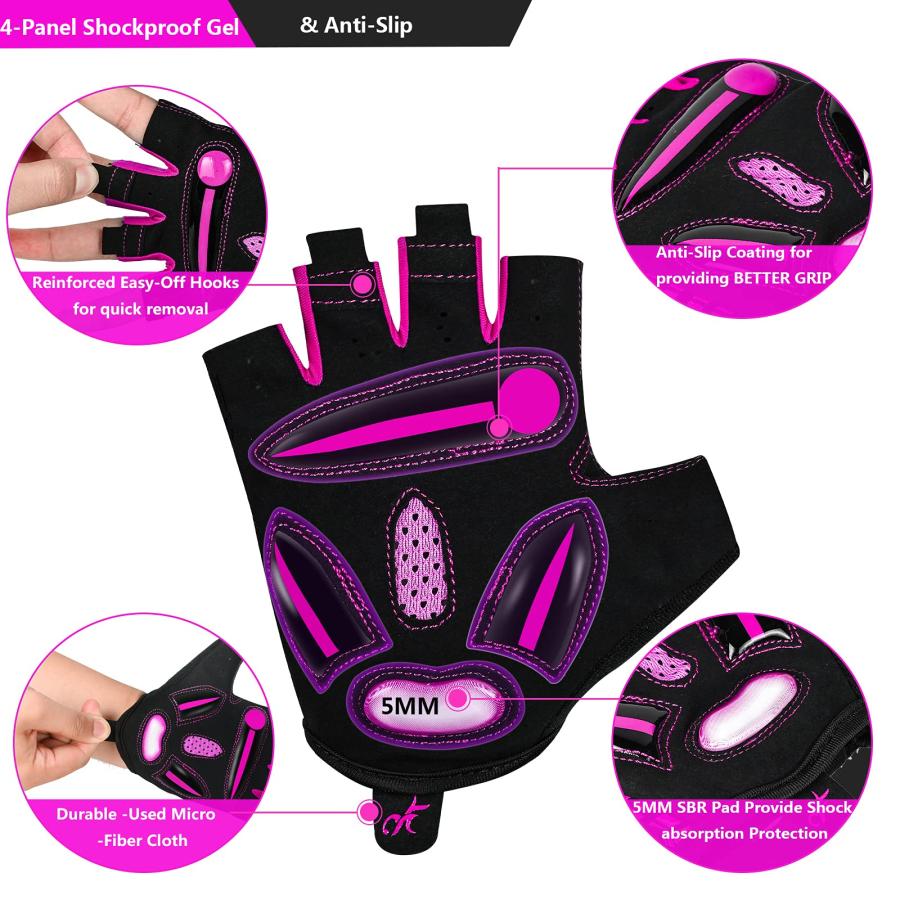 【並行輸入品】BIKINGMOREOK Cycling Gloves Bike Gloves for Men Women,Breathableの画像