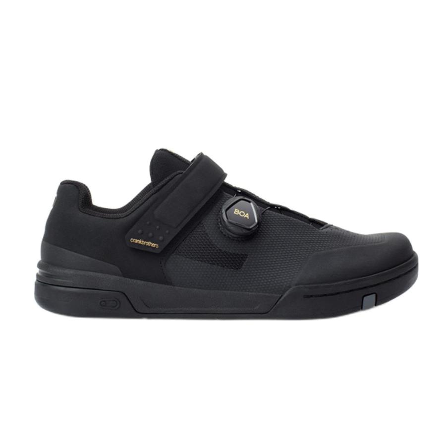 【並行輸入品】Crank Brothers Stamp Boa Cycling Shoe Black/Gold, 11.5の画像