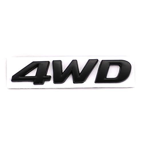 【並行輸入品】4WD Emblem 3D Metal Badge Trunk Door Fender Bumper Car Sticker D_1